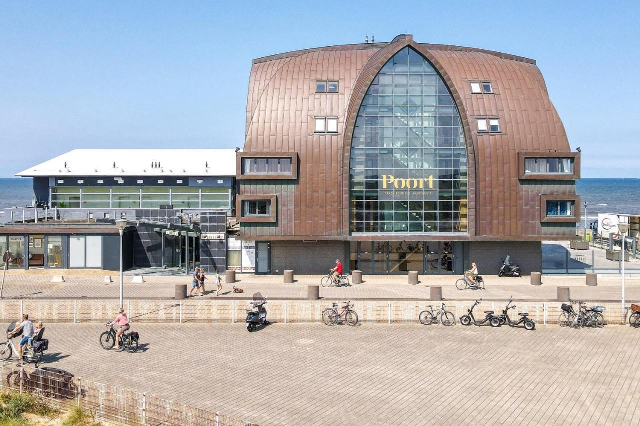Appartement Met Frontaal Zeezicht In Bloemendaal Eksteriør billede
