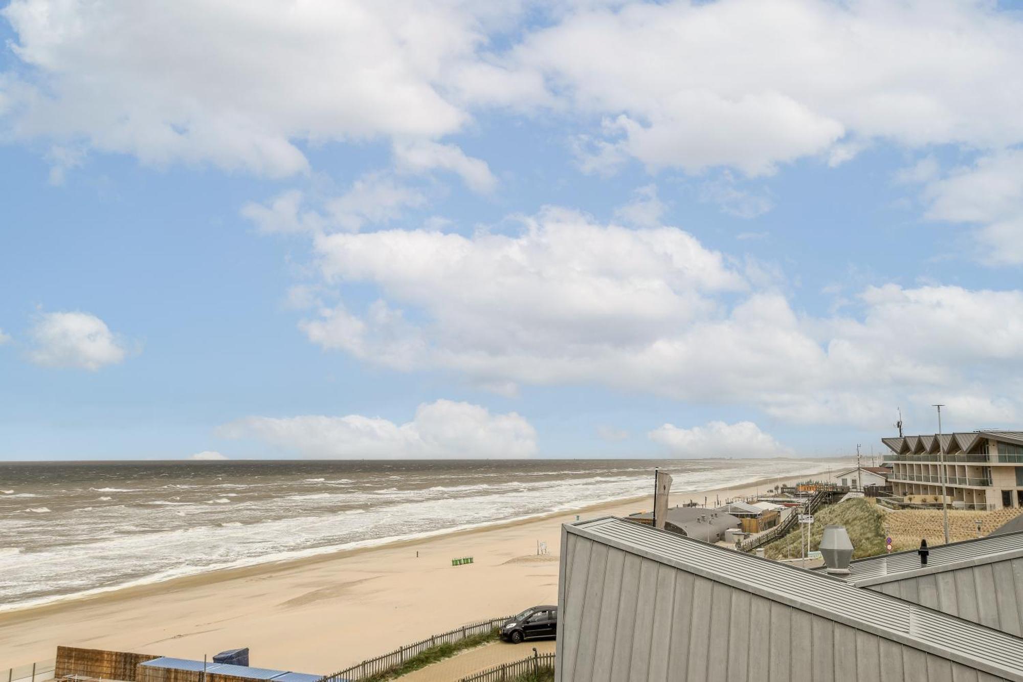 Appartement Met Frontaal Zeezicht In Bloemendaal Eksteriør billede